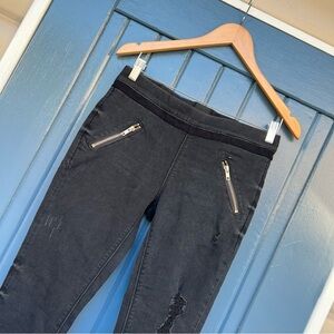 RtA Road To Awe Mila Distressed Ripped
Skinny Jean Leggings Women’s Small